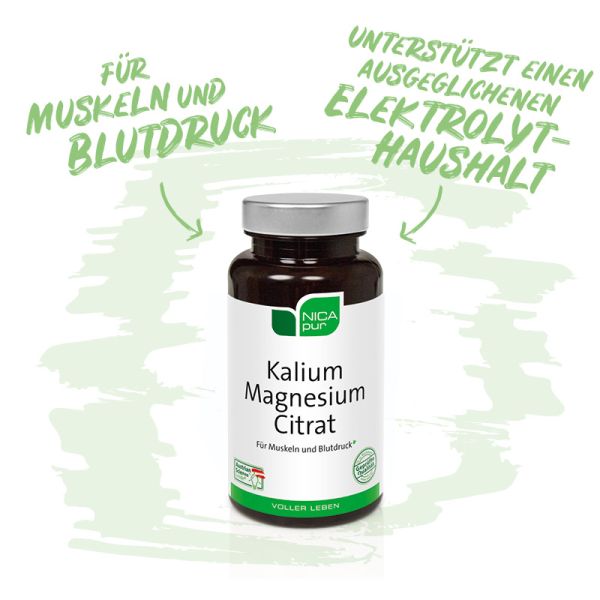 Kalium Magnesium Citrat- für Muskeln und Blutdruck