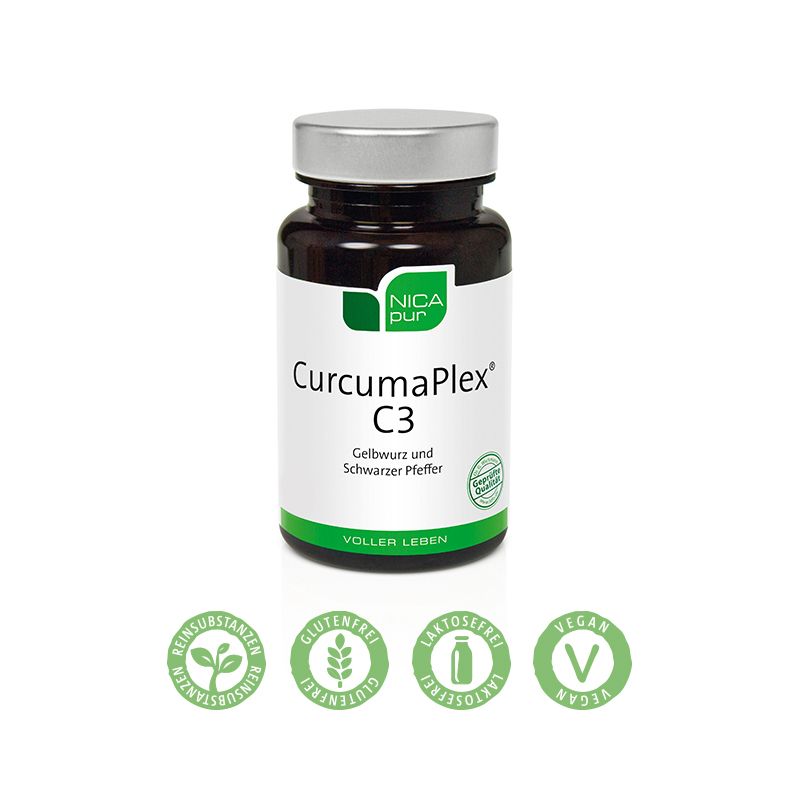 NICApur CurcumaPlex® C3 - 30 Kapseln für dein Wohlbefinden