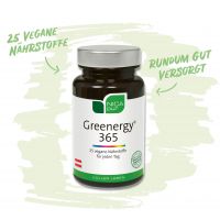 Greenergy® 365 - 25 vegane Nährstoffe für deine Rundumversorgung