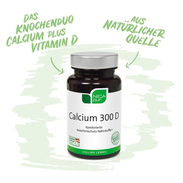 Calcium 300 D- Dein Knochenschutz mit Korallencalcium plus Vitamin D 