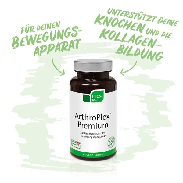 ArthroPlex® Premium Zur Erhaltung deiner Knorpel und Gelenke im Sinne der Bewegung 