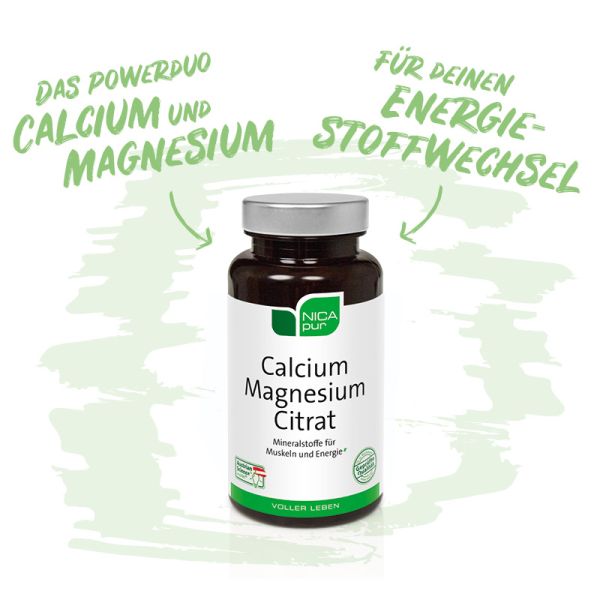 Calcium Magnesium Citrat - Für deine Muskel- und Energieversorgung