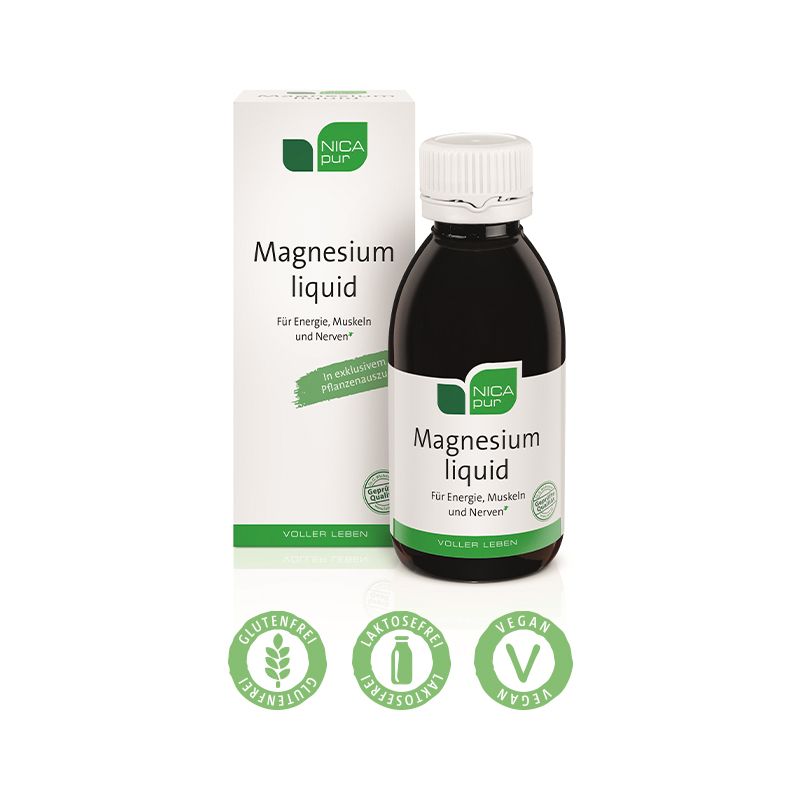 Magnesium flüssig – mit Magnesiumcitratmalat – auch ideal für Kinder